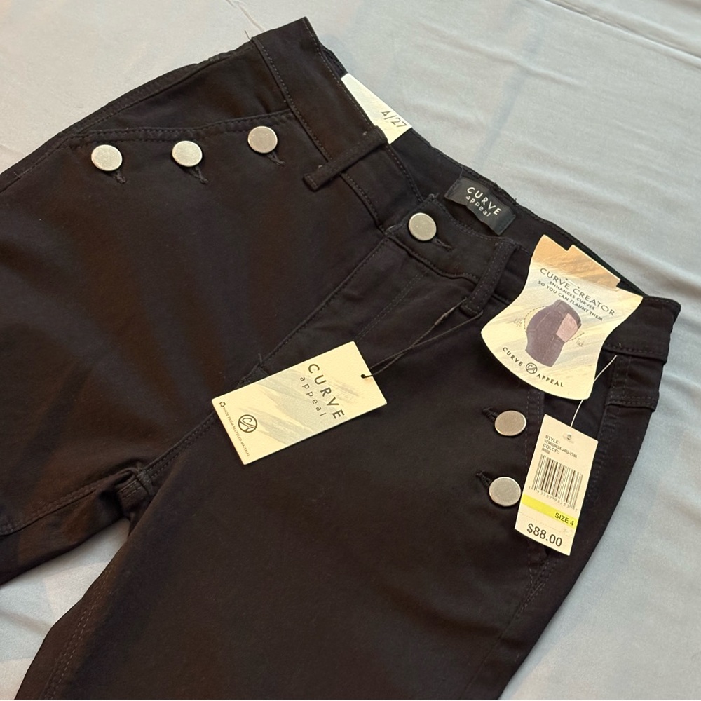 Curve Appeal Curve Creator Bootcut Jeans 4 Rinse (Dark Indigo / Dark Blue Wash)